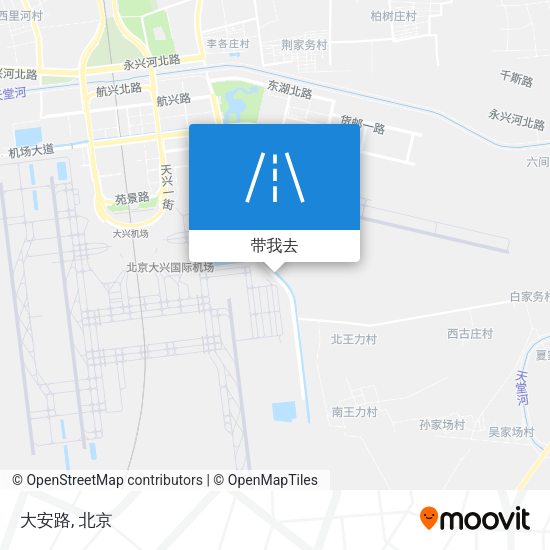 大安路地图