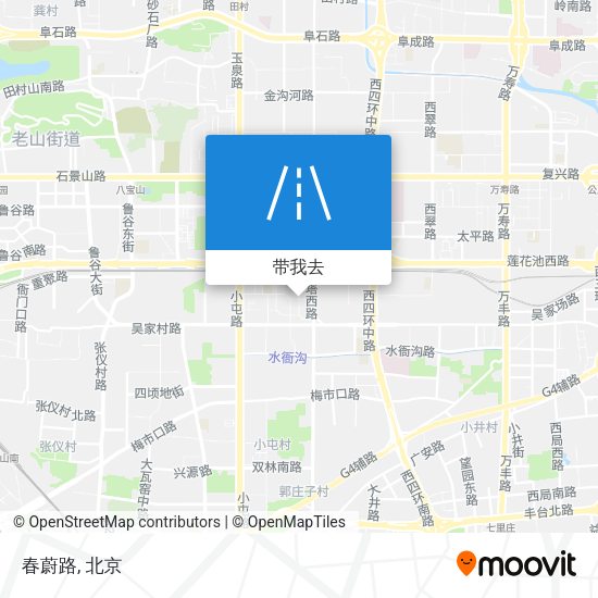 春蔚路地图