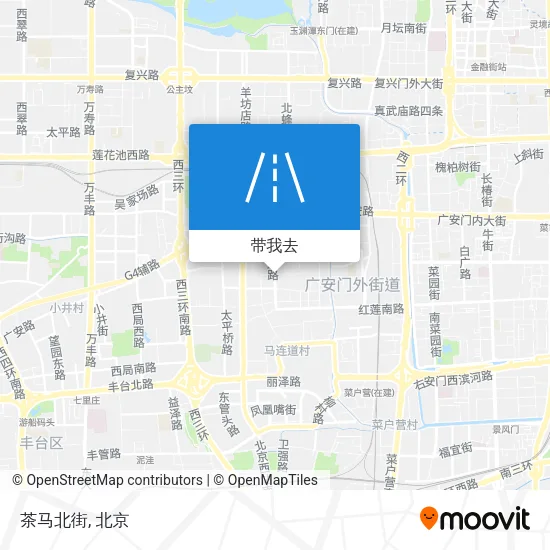 茶马北街地图
