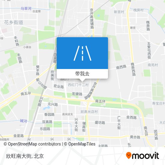 欣旺南大街地图
