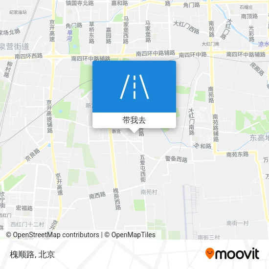 槐顺路地图
