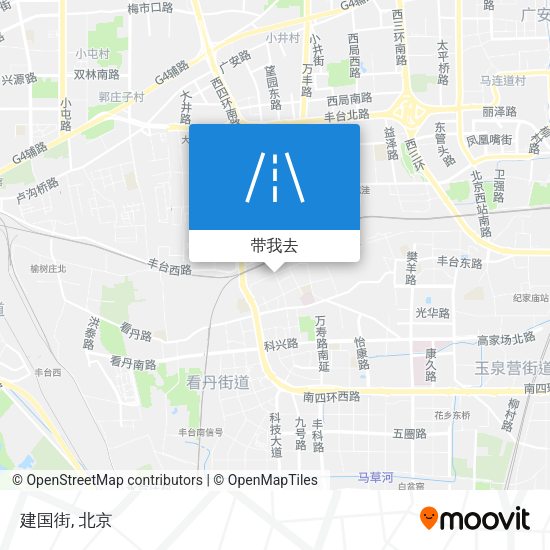 建国街地图