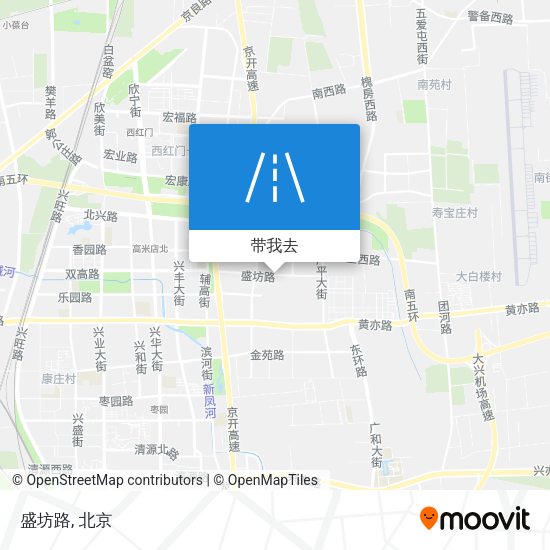 盛坊路地图