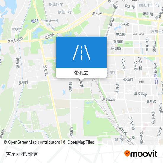 芦星西街地图