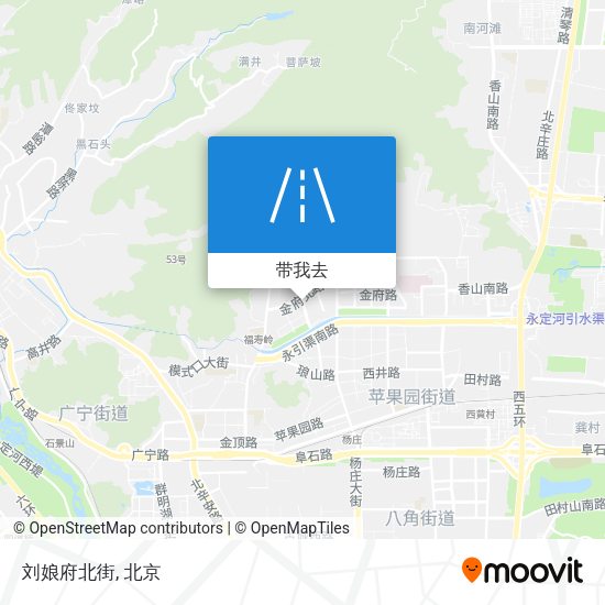 刘娘府北街地图
