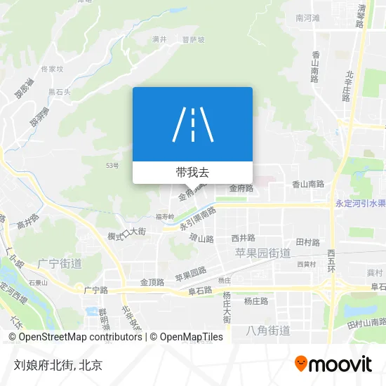 刘娘府北街地图