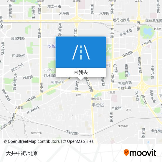 大井中街地图