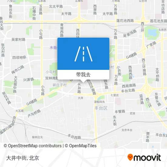 大井中街地图