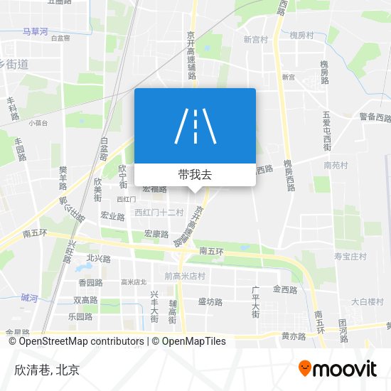 欣清巷地图