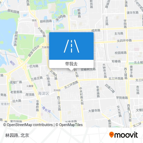 林园路地图