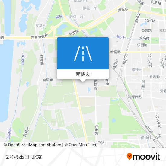 2号楼出口地图