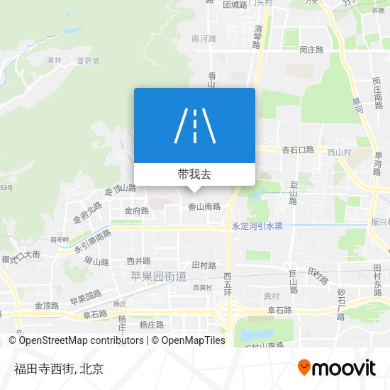 福田寺西街地图