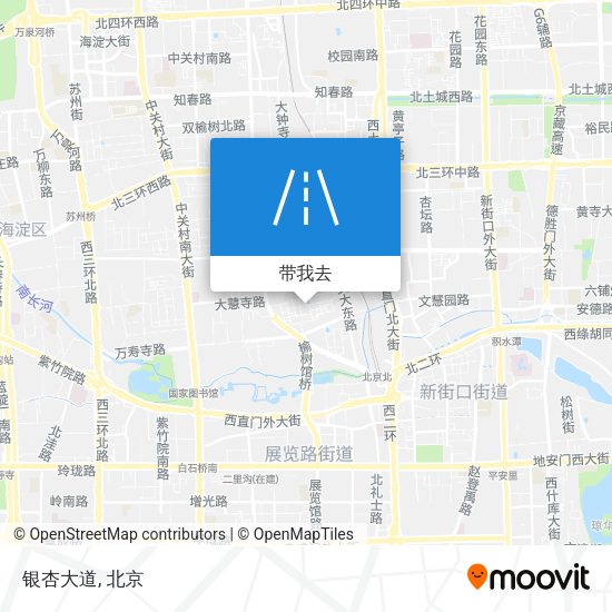 银杏大道地图
