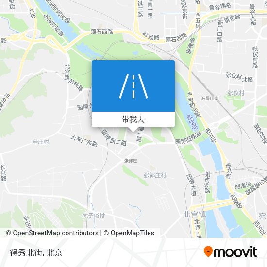 得秀北街地图