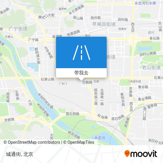 城通街地图