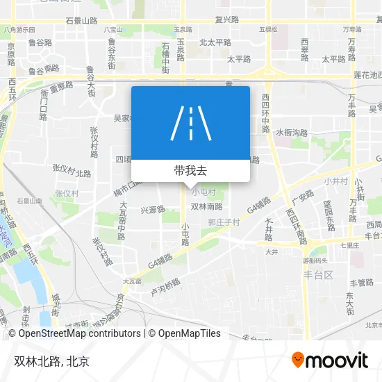 双林北路地图