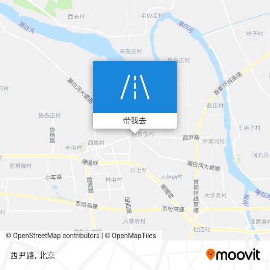 西尹路地图