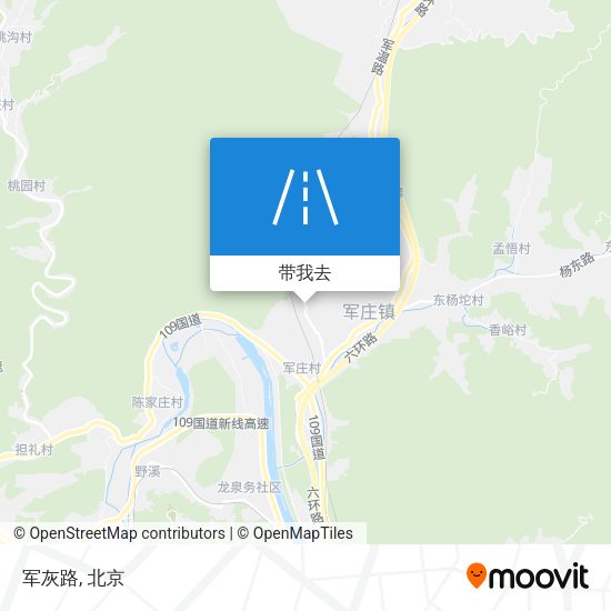 军灰路地图