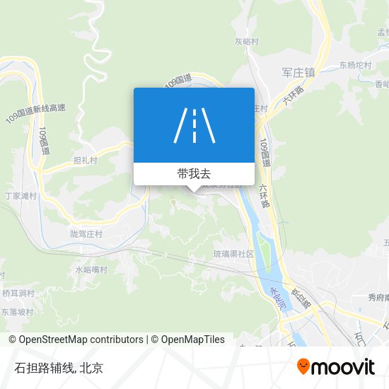石担路辅线地图