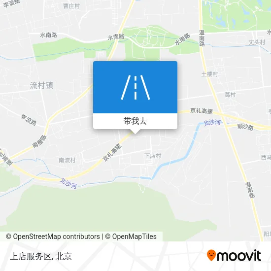 上店服务区地图