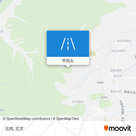 北线地图