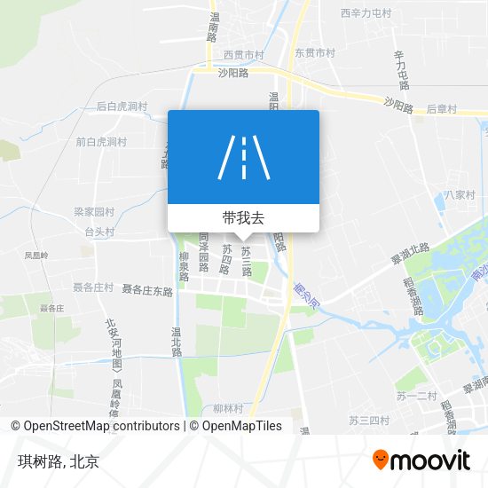 琪树路地图
