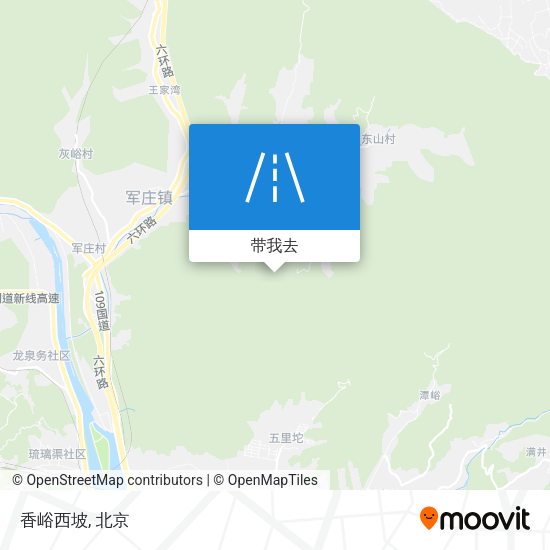 香峪西坡地图