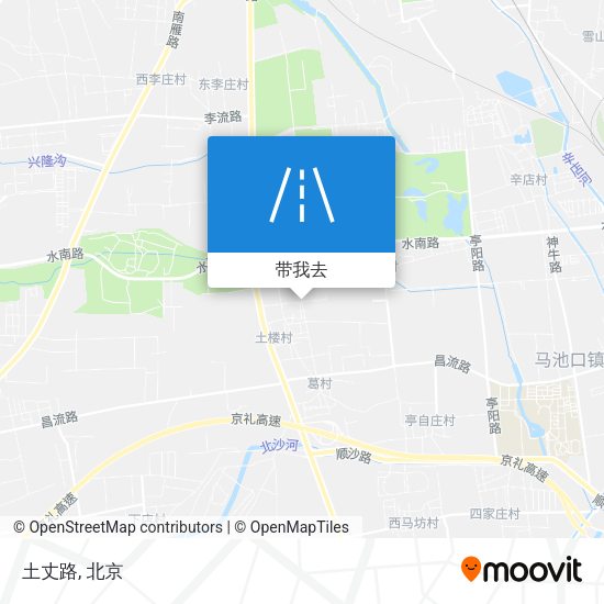 土丈路地图