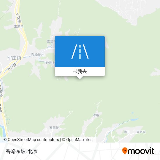 香峪东坡地图