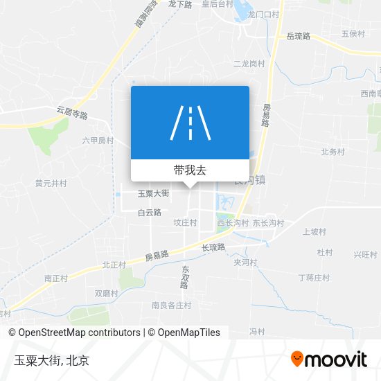 玉粟大街地图