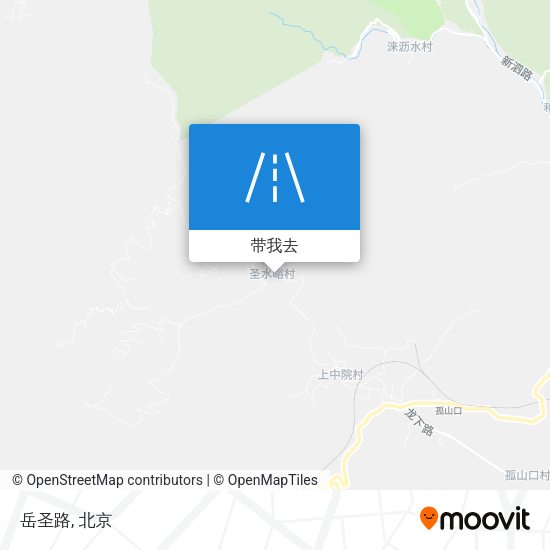 岳圣路地图