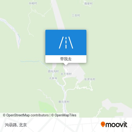 沟葫路地图