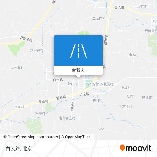 白云路地图