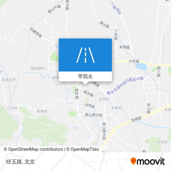 经五路地图