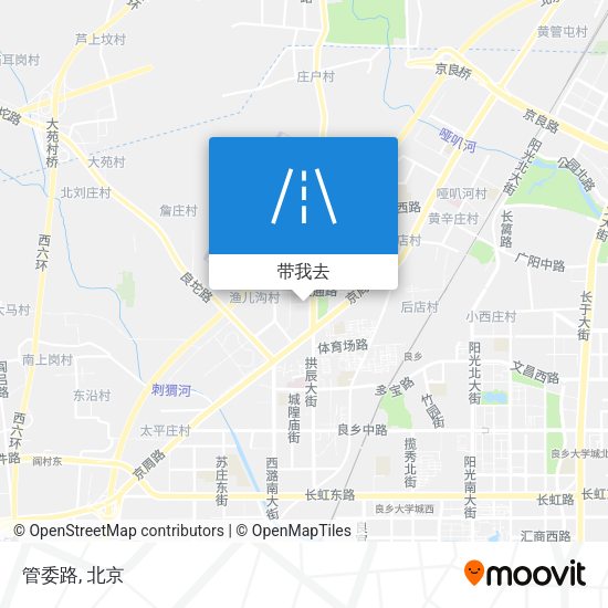 管委路地图