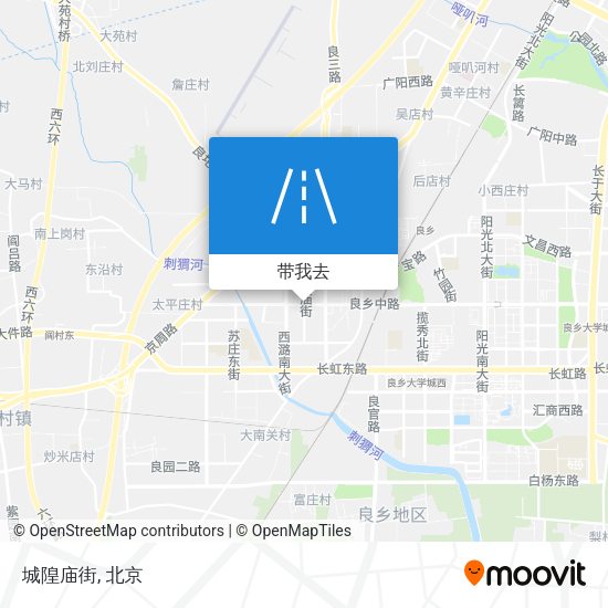 城隍庙街地图