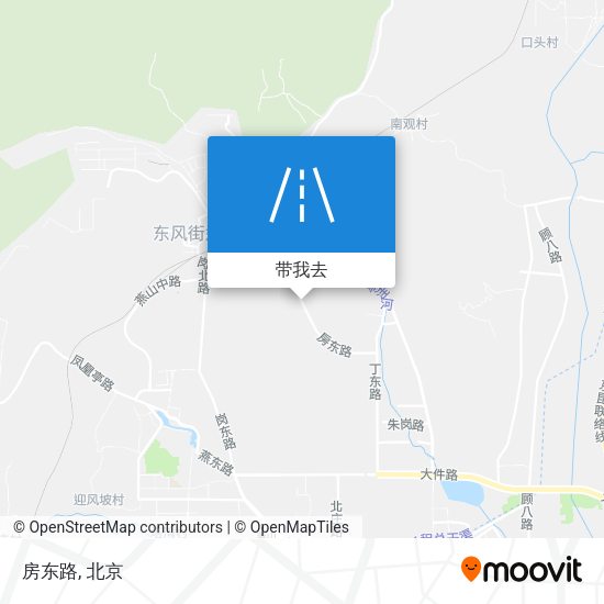 房东路地图