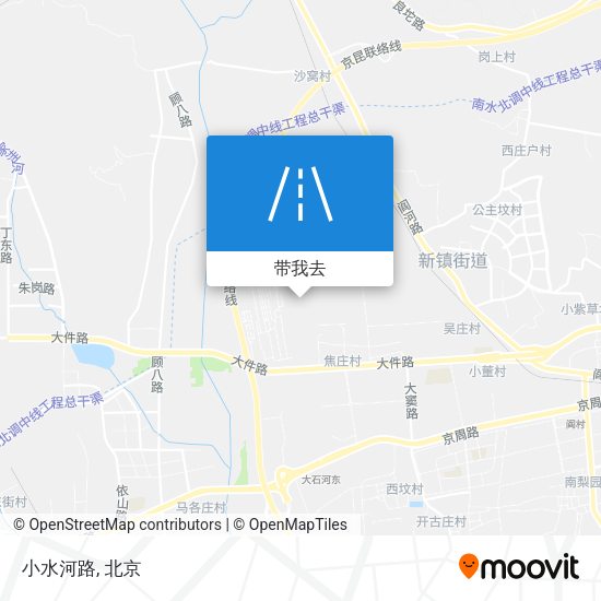 小水河路地图
