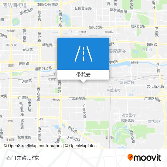 石门东路地图