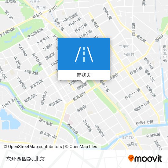 东环西四路地图