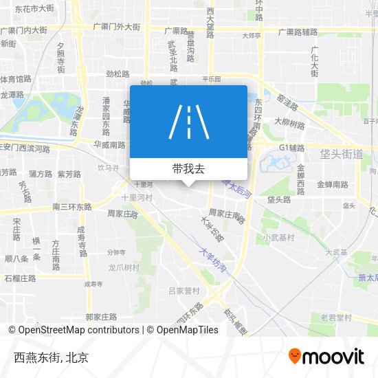 西燕东街地图