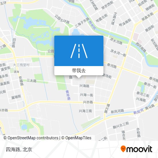 四海路地图