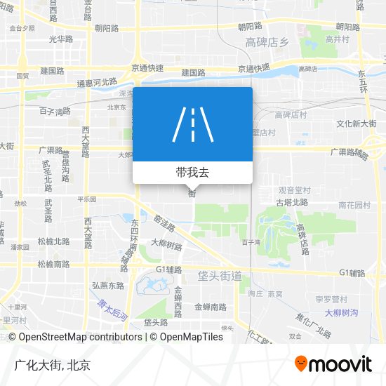 广化大街地图