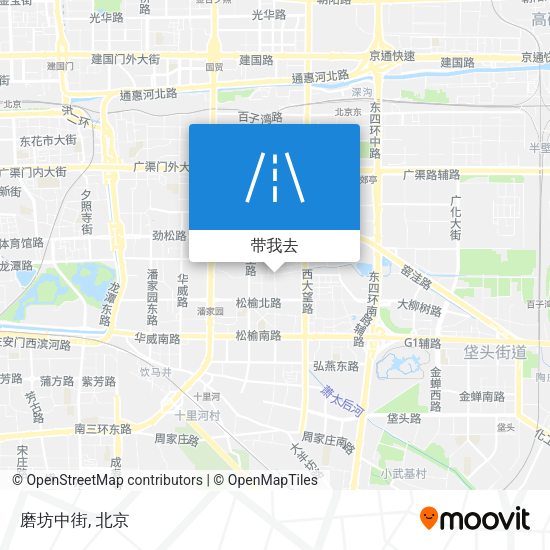磨坊中街地图