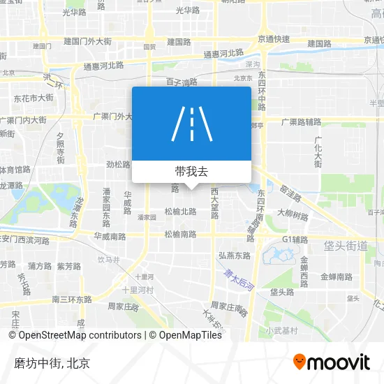 磨坊中街地图