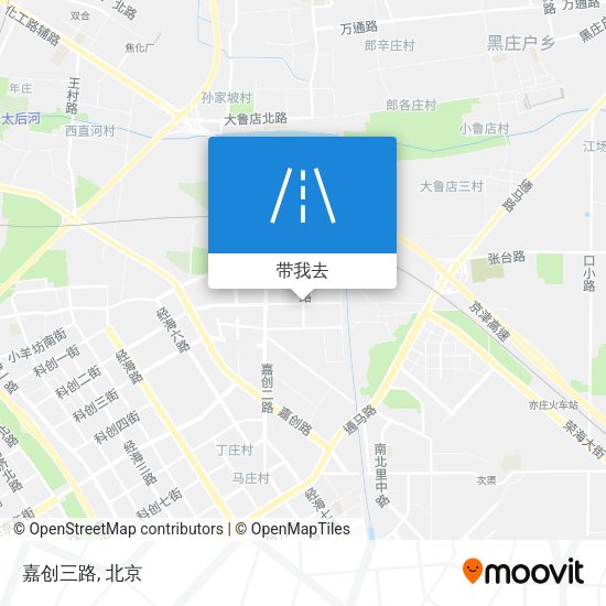 嘉创三路地图