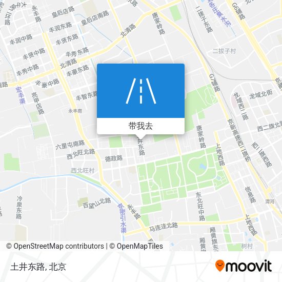 土井东路地图