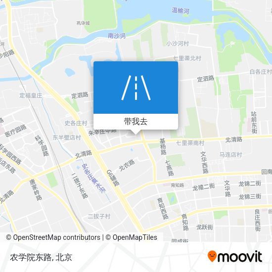 农学院东路地图