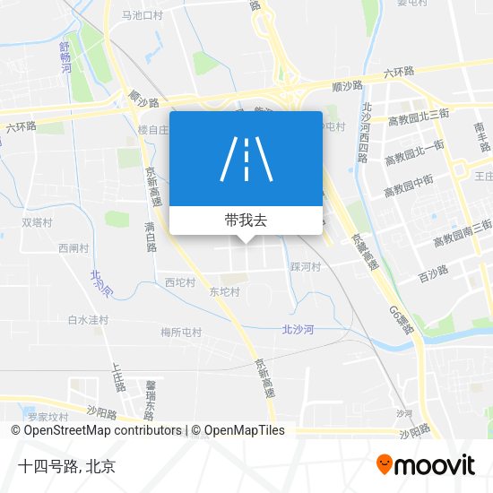 十四号路地图
