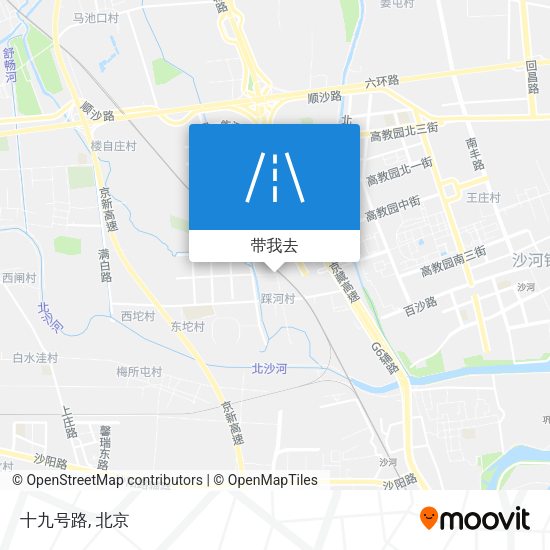 十九号路地图